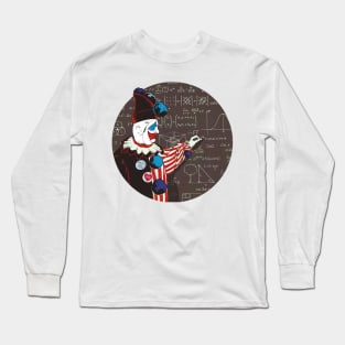 Murder Clown Doing Algebra Long Sleeve T-Shirt